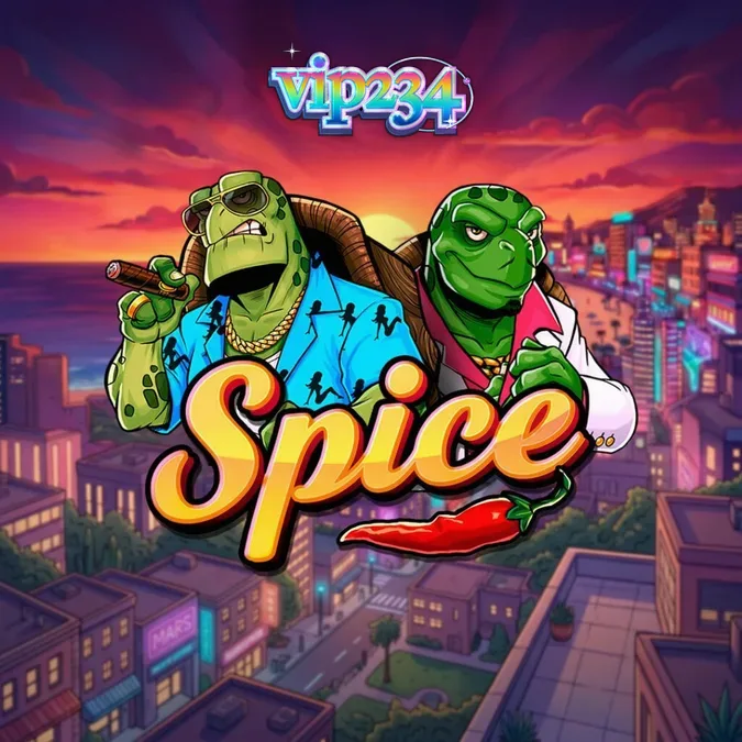 Interface colorida e dinâmica do slot Spice